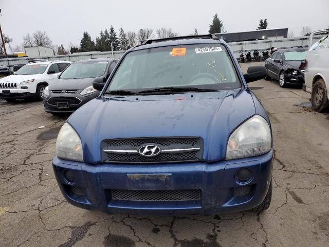 KM8JM12BX6U361472 - 2006 HYUNDAI TUCSON GL BLUE photo 5