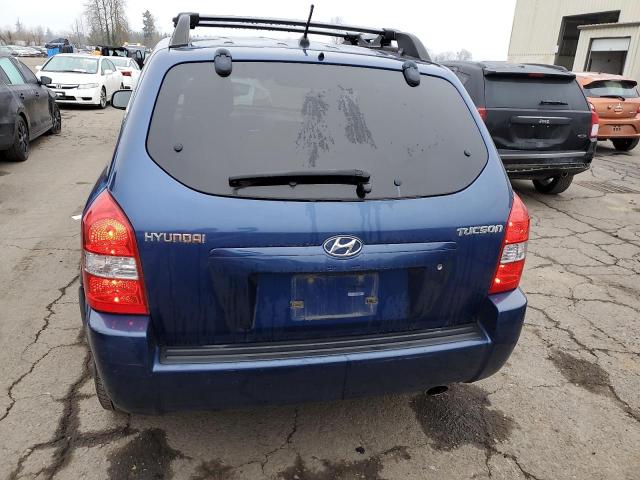 KM8JM12BX6U361472 - 2006 HYUNDAI TUCSON GL BLUE photo 6