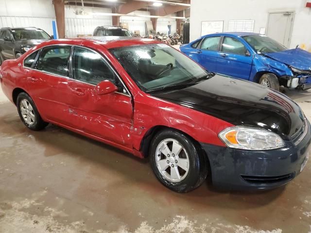 2G1WT58K779259419 - 2007 CHEVROLET IMPALA LT BURGUNDY photo 4