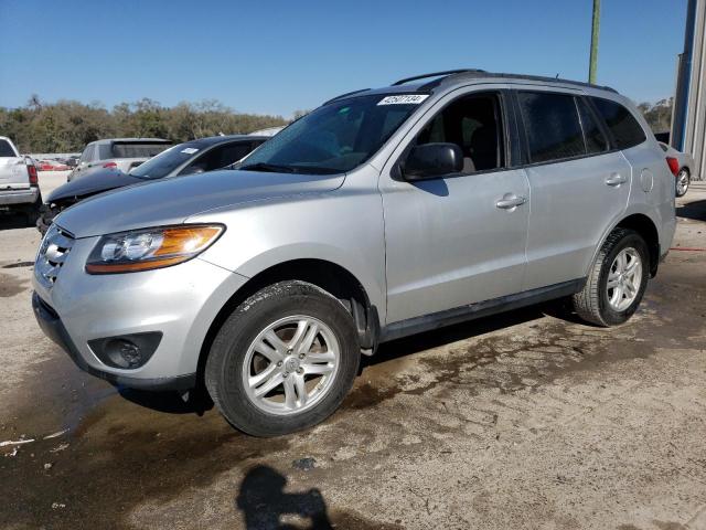 5XYZGDAGXBG016435 - 2011 HYUNDAI SANTA FE GLS SILVER photo 1