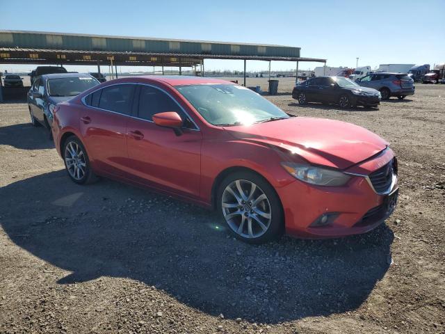 JM1GJ1W51F1179737 - 2015 MAZDA 6 GRAND TOURING RED photo 4