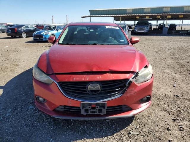 JM1GJ1W51F1179737 - 2015 MAZDA 6 GRAND TOURING RED photo 5