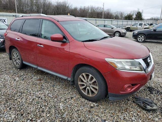 5N1AR2MN2FC676982 - 2015 NISSAN PATHFINDER S RED photo 4