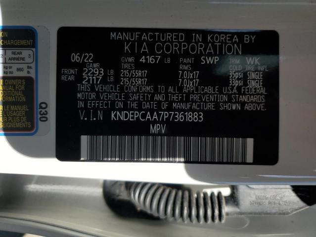 KNDEPCAA7P7361883 - 2023 KIA SELTOS LX WHITE photo 13