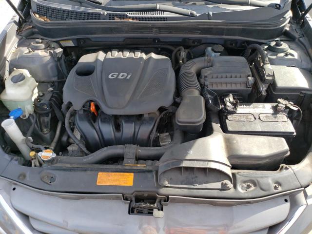 5NPEB4AC2CH497544 - 2012 HYUNDAI SONATA GLS GRAY photo 11