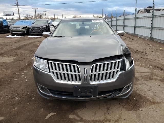 3LNHL2JC8CR801452 - 2012 LINCOLN MKZ GRAY photo 5