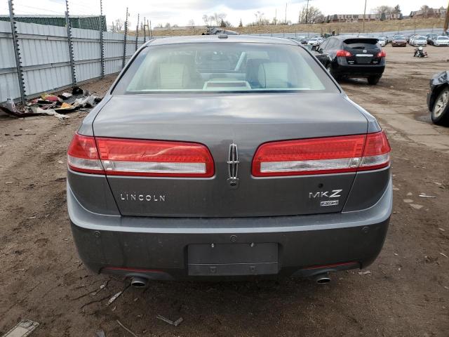 3LNHL2JC8CR801452 - 2012 LINCOLN MKZ GRAY photo 6