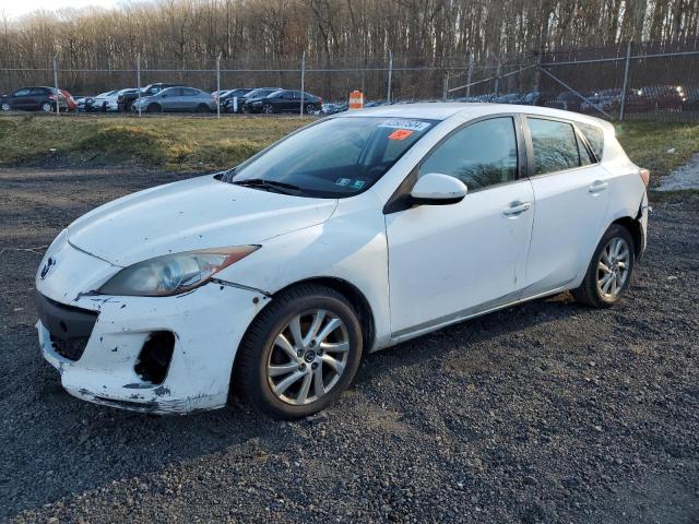 JM1BL1L83D1708234 - 2013 MAZDA 3 I WHITE photo 1