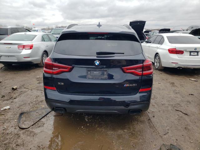 5UXTY9C00M9G99879 - 2021 BMW X3 XDRIVEM40I BLUE photo 6