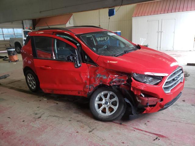 MAJ6S3GL8LC370711 - 2020 FORD ECOSPORT SE RED photo 4