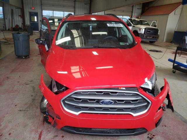 MAJ6S3GL8LC370711 - 2020 FORD ECOSPORT SE RED photo 5