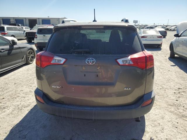 2T3WFREV2EW125389 - 2014 TOYOTA RAV4 XLE GRAY photo 6