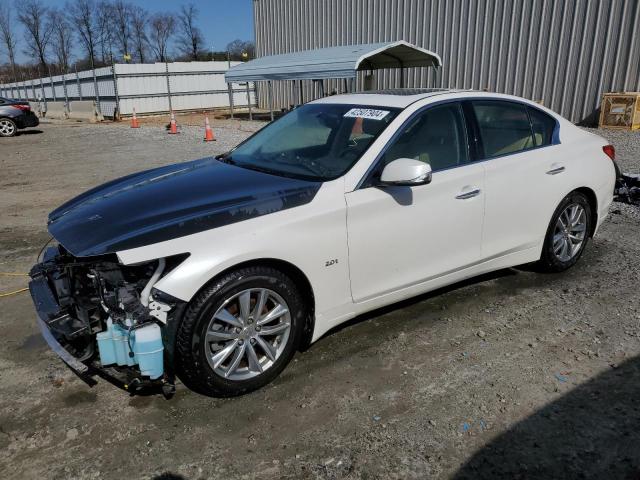 JN1CV7AP5GM201739 - 2016 INFINITI Q50 BASE WHITE photo 1