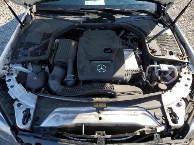 55SWF4JBXHU229894 - 2017 MERCEDES-BENZ C 300 WHITE photo 11