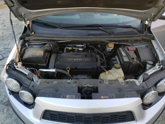 1G1JA5SH4C4169929 - 2012 CHEVROLET SONIC LS 银色 照片 11