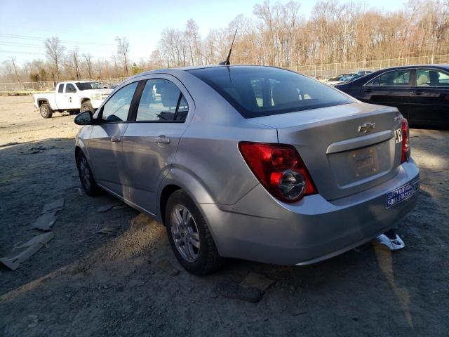 1G1JA5SH4C4169929 - 2012 CHEVROLET SONIC LS 银色 照片 2