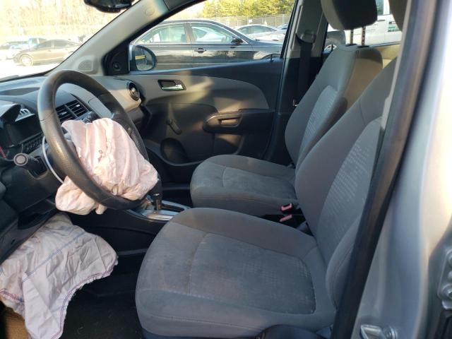 1G1JA5SH4C4169929 - 2012 CHEVROLET SONIC LS 银色 照片 7