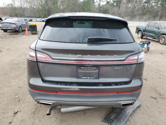 2LMPJ6L97KBL35072 - 2019 LINCOLN NAUTILUS RESERVE GRAY photo 6