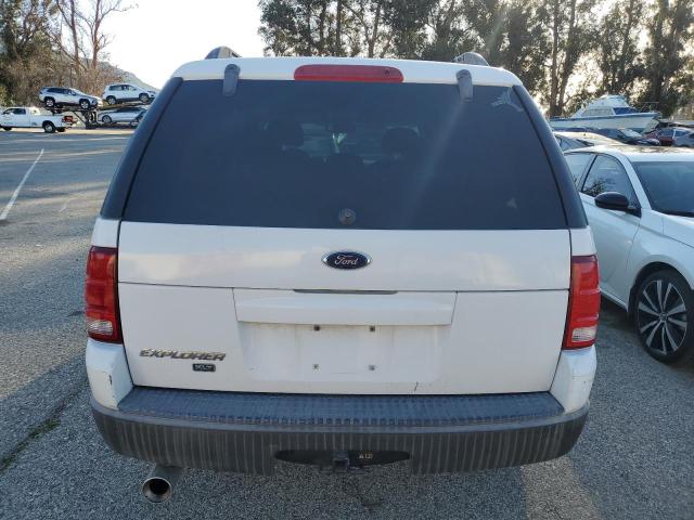 1FMZU73K53ZA81848 - 2003 FORD EXPLORER XLT WHITE photo 6