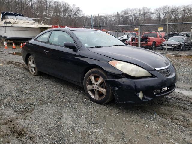 4T1CA30P04U019375 - 2004 TOYOTA CAMRY SOLA SE BLACK photo 4