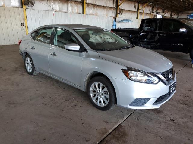 3N1AB7AP7KY427528 - 2019 NISSAN SENTRA S GRAY photo 4