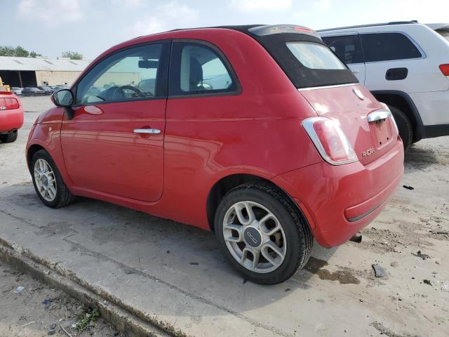 3C3CFFDR7CT120851 - 2012 FIAT 500 POP RED photo 2