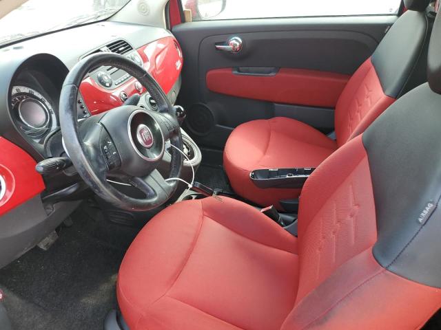 3C3CFFDR7CT120851 - 2012 FIAT 500 POP RED photo 7