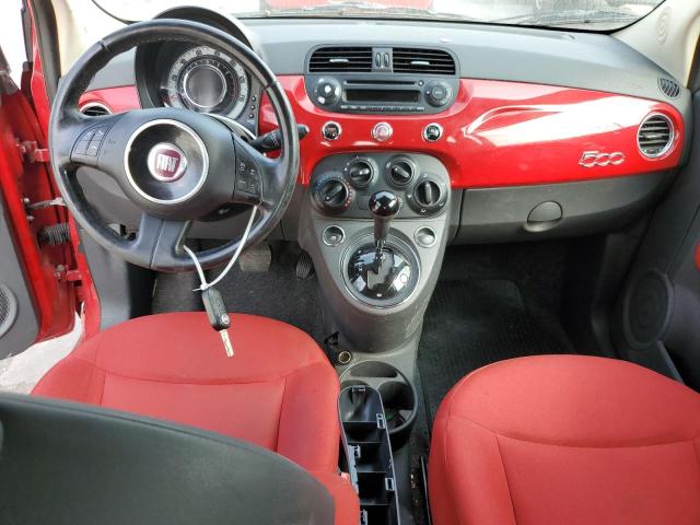 3C3CFFDR7CT120851 - 2012 FIAT 500 POP RED photo 8