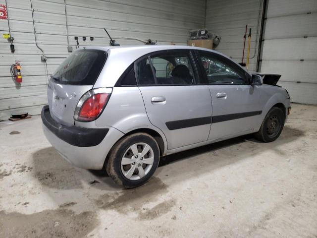 KNADE243796440128 - 2009 KIA RIO 5 SX SILVER photo 3