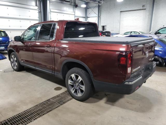 5FPYK3F69HB039846 - 2017 HONDA RIDGELINE RTL MAROON photo 2