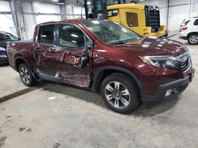 5FPYK3F69HB039846 - 2017 HONDA RIDGELINE RTL MAROON photo 4