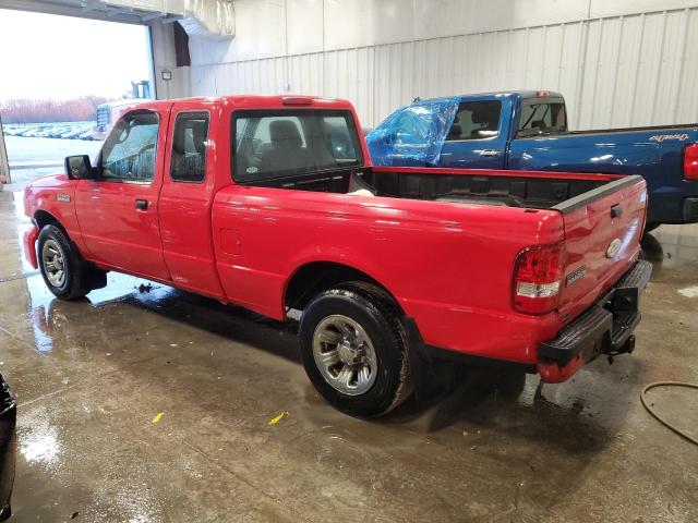 1FTKR1ED8APA53568 - 2010 FORD RANGER SUPER CAB RED photo 2