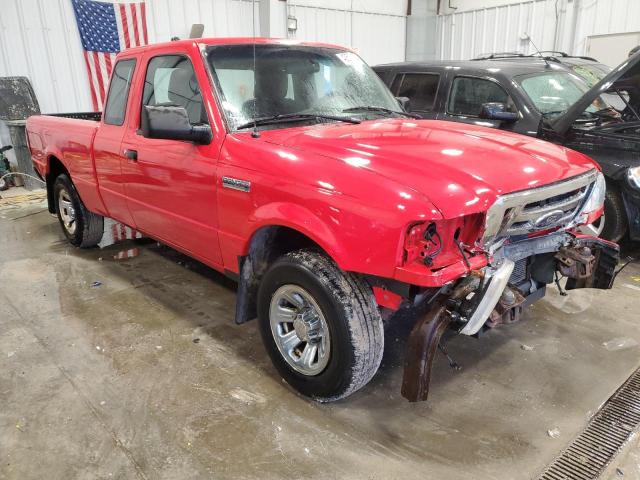 1FTKR1ED8APA53568 - 2010 FORD RANGER SUPER CAB RED photo 4