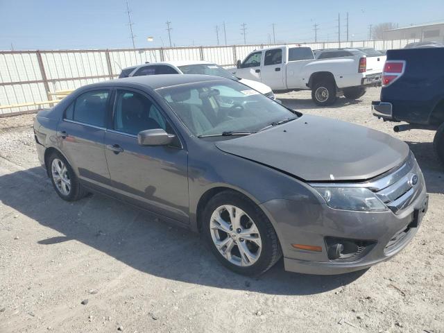 3FAHP0HA1CR413681 - 2012 FORD FUSION SE GRAY photo 4