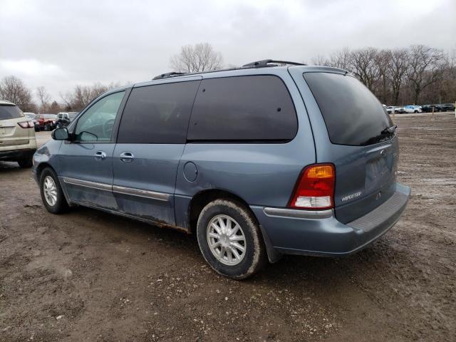 2FMZA5244XBC21624 - 1999 FORD WINDSTAR SE BLUE photo 2