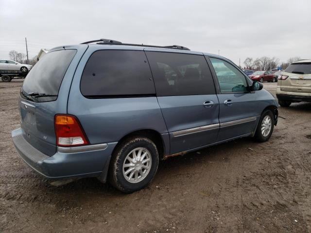 2FMZA5244XBC21624 - 1999 FORD WINDSTAR SE BLUE photo 3