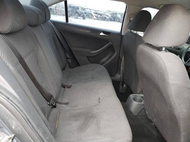 3VW2K7AJ3CM385099 - 2012 VOLKSWAGEN JETTA BASE GRAY photo 10