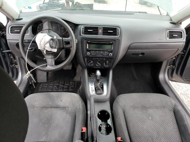 3VW2K7AJ3CM385099 - 2012 VOLKSWAGEN JETTA BASE GRAY photo 8