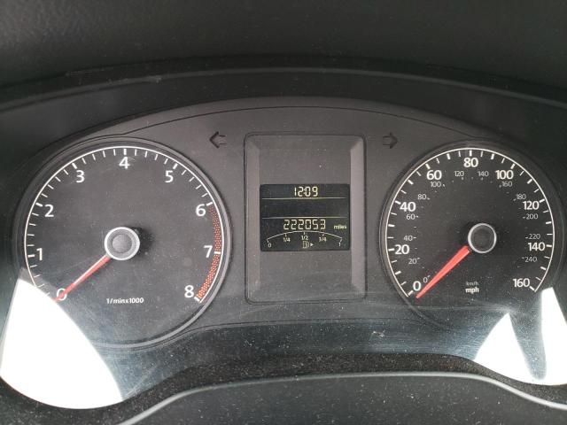 3VW2K7AJ3CM385099 - 2012 VOLKSWAGEN JETTA BASE GRAY photo 9