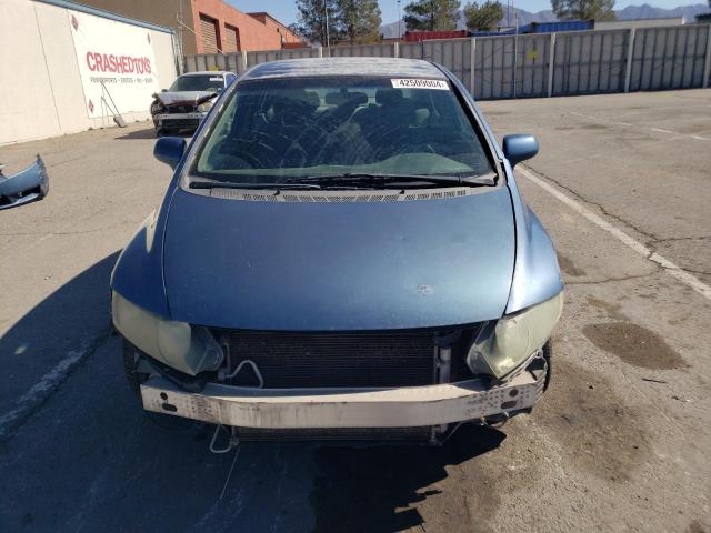 19XFA16559E007563 - 2009 HONDA CIVIC LX BLUE photo 5