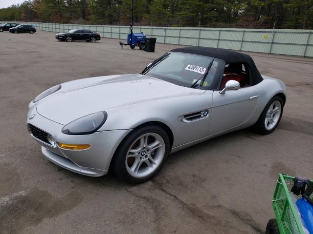 WBAEJ13422AH61360 - 2002 BMW Z8 SILVER photo 1