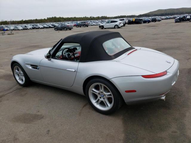 WBAEJ13422AH61360 - 2002 BMW Z8 SILVER photo 2