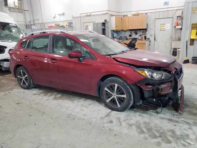 4S3GTAD6XK3761582 - 2019 SUBARU IMPREZA PREMIUM MAROON photo 4