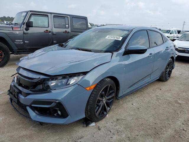 SHHFK7H46LU225340 - 2020 HONDA CIVIC SPOR GRAY photo 1