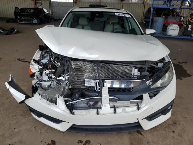 19XFC1F43GE018429 - 2016 HONDA CIVIC EX WHITE photo 5