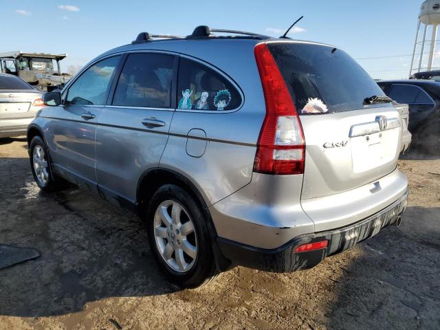 JHLRE48727C101554 - 2007 HONDA CR-V EXL SILVER photo 2