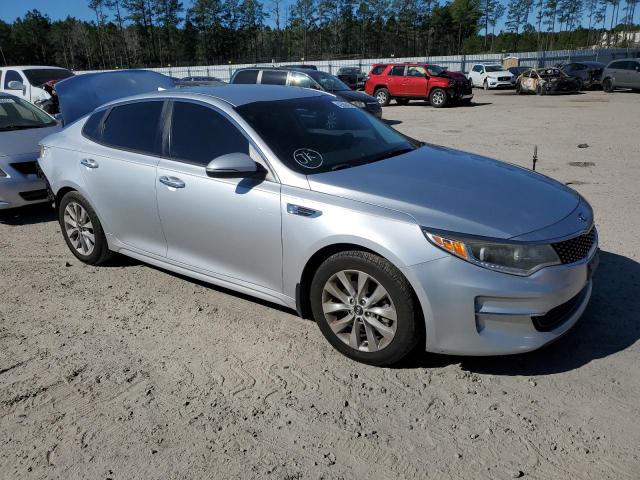 5XXGU4L30GG066217 - 2016 KIA OPTIMA EX SILVER photo 4