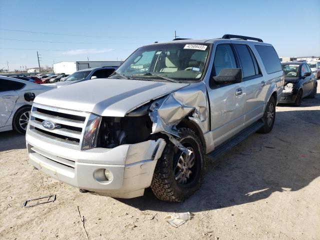 1FMJK1J58BEF42947 - 2011 FORD EXPEDITION EL XLT SILVER photo 1