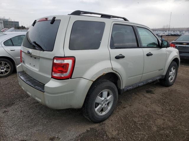 1FMCU03Z28KC89518 - 2008 FORD ESCAPE XLT BEIGE photo 3