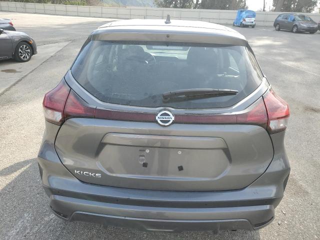 3N1CP5BV6ML485531 - 2021 NISSAN KICKS S GRAY photo 6